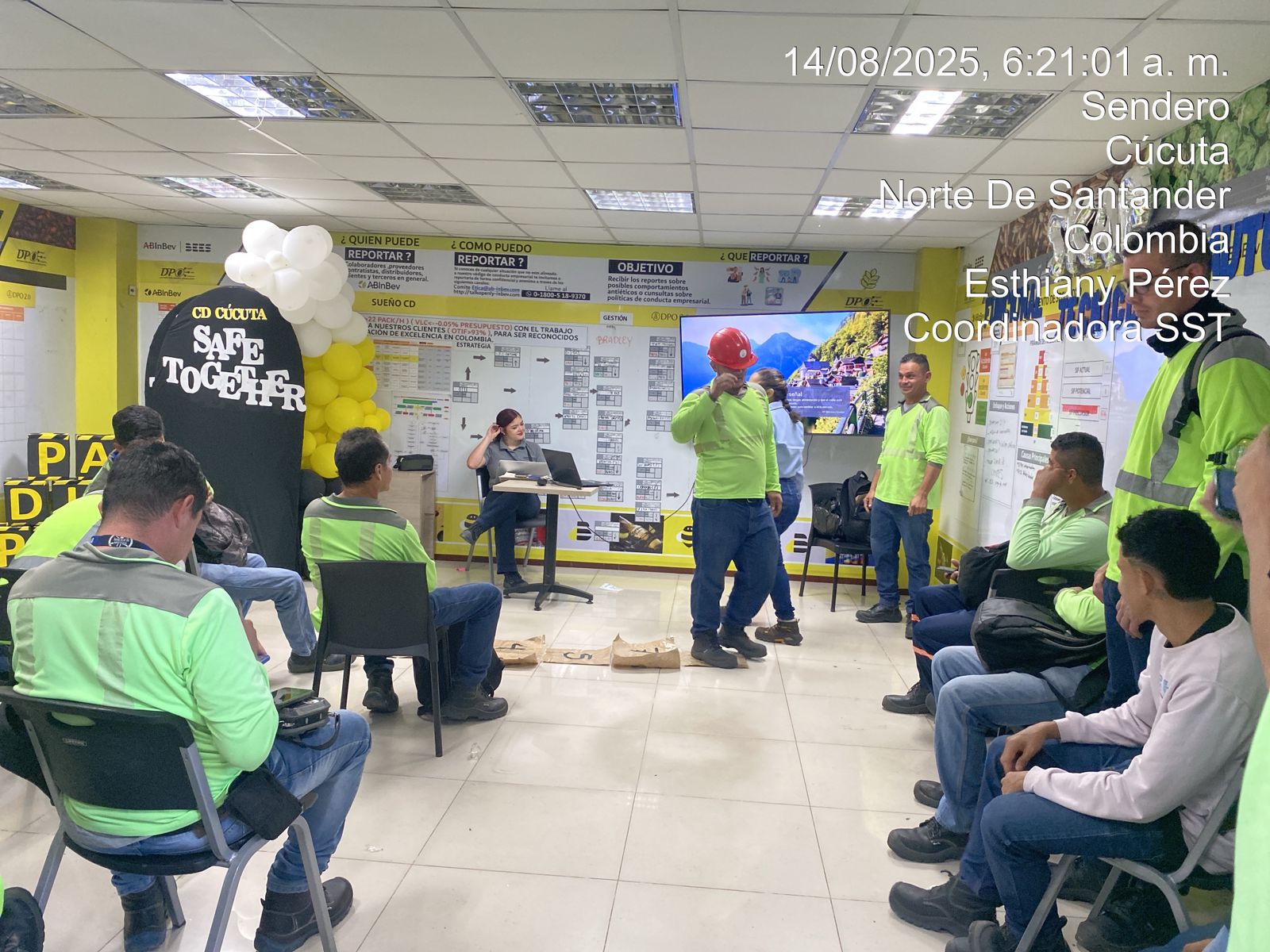 Evidencia de capacitación